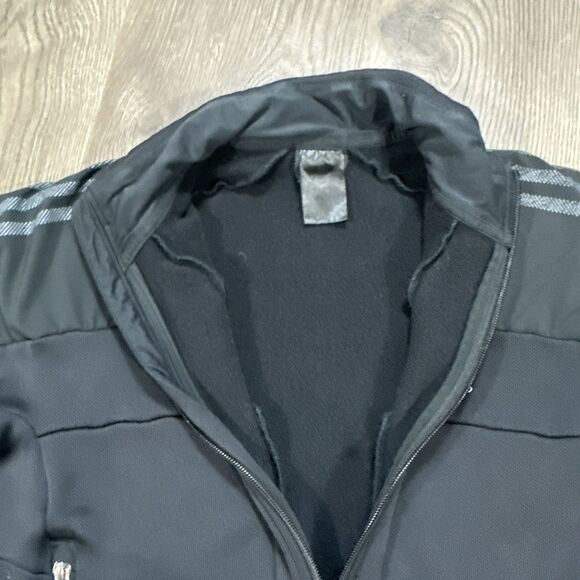 Adidas Terrex Swift Fleece Running Black Zipup Jacket Womens Medium - Picture 4 of 6